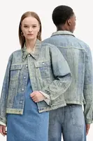 Bunda CAMPERLAB modrá barva, přechodná, AU00021.002