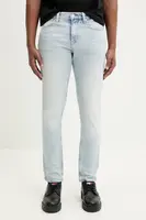 Džíny Tommy Jeans pánské, modrá barva, DM0DM21004