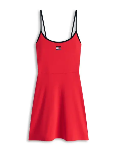 Tommy Jeans Šaty  červená