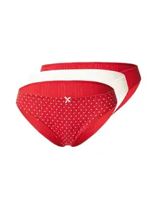 ETAM Nohavičky 'Jolly'  slonová kosť / červená / čierna / biela