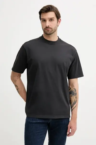 Bavlněné tričko BOSS Orange Te_Dye_ pánské, 50521805