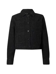 ARMANI EXCHANGE Prechodná bunda  čierna