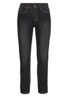 SHEEGO Džínsy  čierny denim