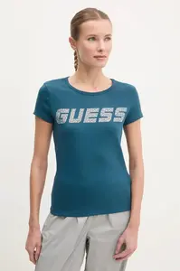 Guess tričko dámske bavlnené s elastanom KIARA