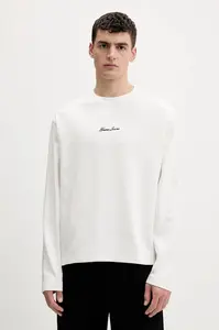 Guess Jeans  Bavlněné tričko s dlouhým rukávem