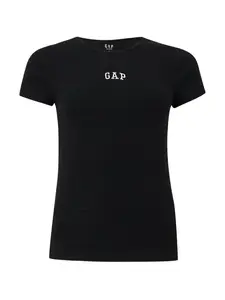GAP Tričko  čierna / biela