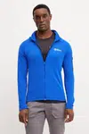 Sportovní mikina Jack Wolfskin Prelight fialová barva, A63789