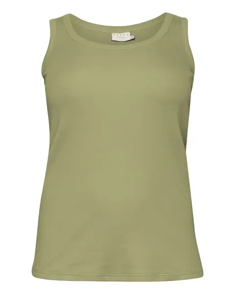 KAFFE CURVE Top  olivová