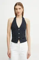 Vesta Fracomina tmavomodrá barva, jednořadá, FR25SJ5002W761D4