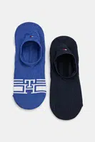 Ponožky Tommy Hilfiger 2-pack pánské, modrá barva, 701232940
