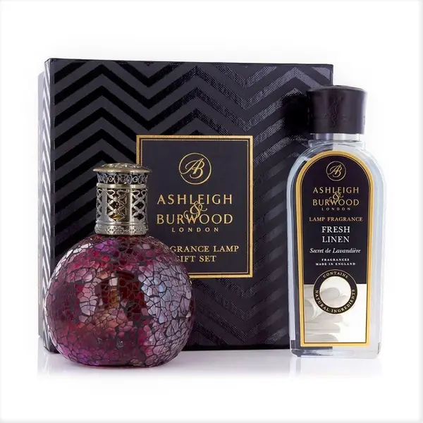 Malá katalytická lampa ROSE BUD s vôňou FRESH LINEN 250 ml