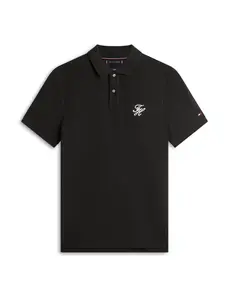 TOMMY HILFIGER Tričko  námornícka modrá / červená / čierna / biela