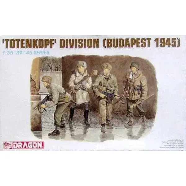 Model Kit figurky 6095 - "TOTENKOPF" DIVISION (BUDAPEST 1945) (1:35)
