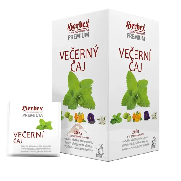 Herbex Večerní čaj 20x1.5g sáčků