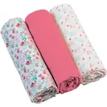 Plienky mušelínové - Super soft 3ks - Ružové