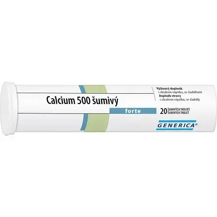 Calcium 500 šumivý Forte Eff.tbl.20 Generica