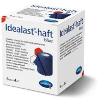 Idealast-haft Color obinadlo elastické modré 6cmx4m 1ks