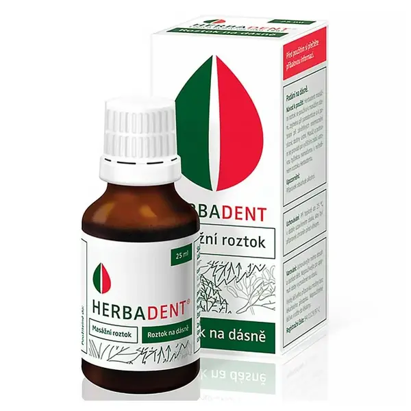 Herbadent roztok na dásně 25ml