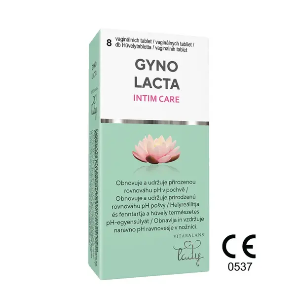 Gynolacta vaginální tablety 8 ks
