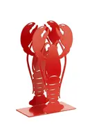 Držák na ubrousky Balvi Lobster 16 cm červená barva