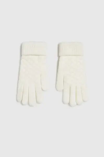 Marisse Women's Gloves Z-Re-4502 Off White