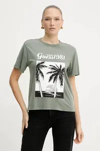 Bavlněné tričko Guess