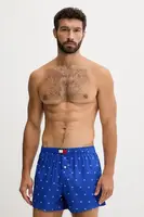 Bavlněné boxerky Tommy Hilfiger 3-pack modrá barva, UM0UM03613
