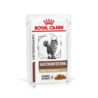 Royal Canin VHN Gastrointestinal Fibre Response dietní vlhké krmivo pro kočky 12 x 85 g