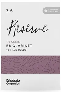 D'Addario Organic Reserve Classic Bb Clarinet 10 - 3.5