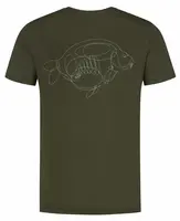 Korda tričko one liner tee olive - xxxl