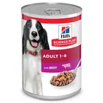 Hill's Science Plan Adult krmivo pre psov s hovädzím - konzerva 370 g.