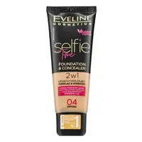 Eveline Selfie Time 2in1 Foundation & Concealer dlouhotrvající make-up 2v1 04 Natural 30 ml
