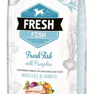 Brit Fresh Fish with Pumpkin Adult Large Muscles & Joints 12 kg