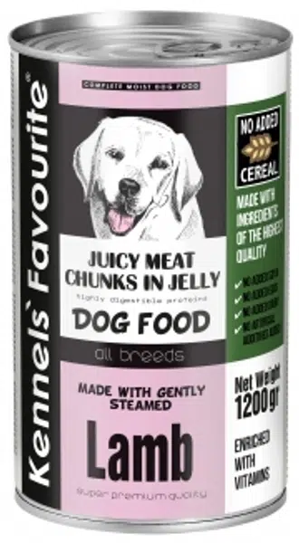 Kennels' Favourite with Lamb/ Jehněčí 6 x 1200 g