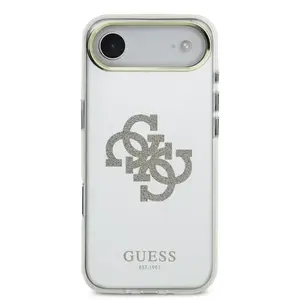 Zadní kryt Guess PC/TPU Mirror 4G Glitter Logo MagSafe pro Apple iPhone Air, zlatá