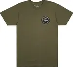 Fender Strat 70th Badge Tee, Olive, XXL