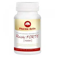 PHARMA ACTIV Reishi forte 90 kapslí, poškozený obal
