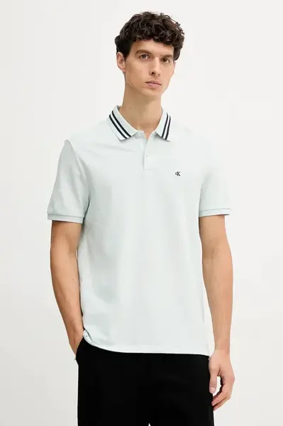 Calvin Klein Jeans  polo pánské bavlněné
