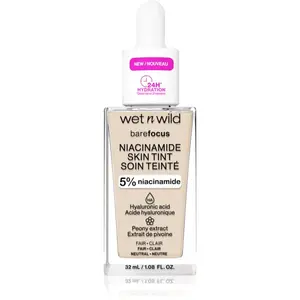 Wet n Wild BareFocus Niacinamide Skin Tint lehký hydratační make-up odstín Fair (Neutral) 32 ml