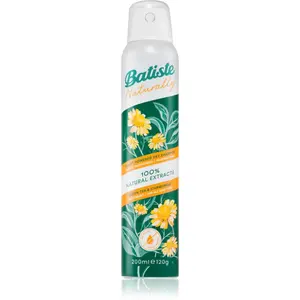 Batiste Naturally Green tea & Chamomile suchý šampon pro absorpci přebytečného mazu a pro osvěžení vlasů 200 ml
