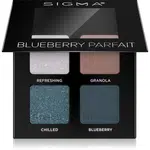 Sigma Beauty Quad paletka očních stínů odstín Blueberry Parfait 4 g