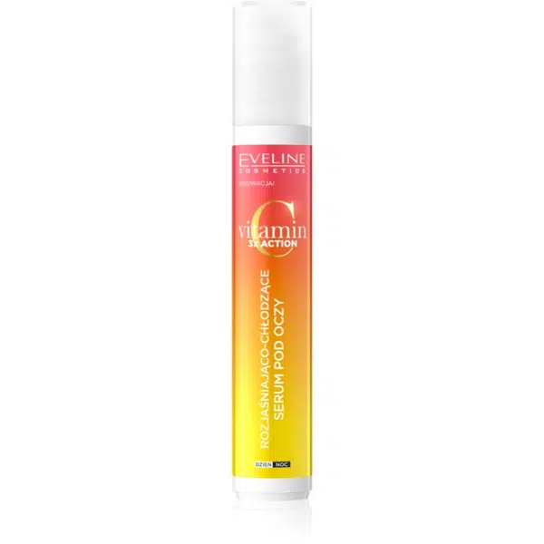 Eveline Cosmetics Vitamin C 3x Action rozjasňující oční sérum roll-on 15 ml