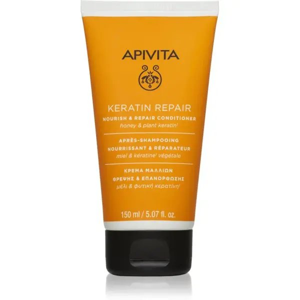 Apivita Keratin Repair Nourish Repair Conditioner obnovující kondicionér s keratinem pro suché a poškozené vlasy 150 ml