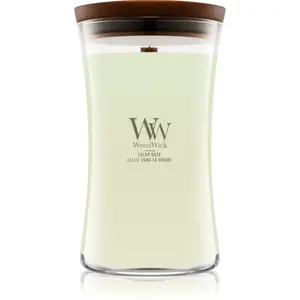 Woodwick Solar Haze vonná svíčka s dřevěným knotem 610 g