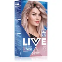 Schwarzkopf LIVE Lightener & Twist permanentní barva na vlasy pro zesvětlení vlasů odstín 104 Chladná šeříková 1 ks