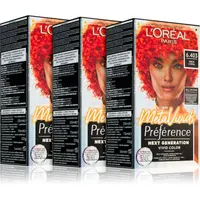 L’Oréal Paris Préférence Meta Vivids semipermanentní barva na vlasy odstín 6.403 Meta Coral