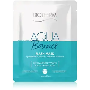 Biotherm Aqua Bounce Flash Mask plátýnková maska 35 g