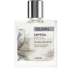 Olival Crystal Dry Oil multifunkční suchý olej se třpytkami na obličej, tělo a vlasy 50 ml