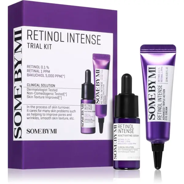 Some By Mi Retinol Intense Trial Kit cestovní sada pro rozjasnění a vyhlazení pleti