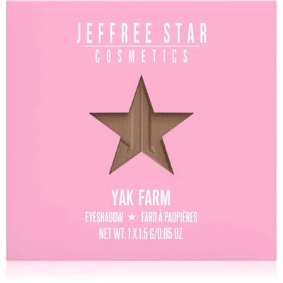 Jeffree Star Cosmetics Artistry Single Eyeshadow oční stíny odstín Yak Farm 1,5 g